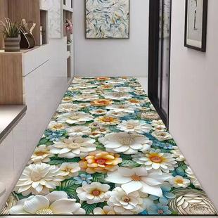 新款走廊地毯长廊过道室内外家用客厅卧室满铺门厅玄关厨房防滑垫