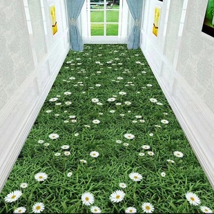 3d立体走廊长廊地毯楼梯客厅玄关过道满铺地垫家用进门长条可裁剪
