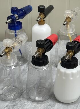 家用PA泡沫壶洗车机喷壶高压绿田莫甘娜壶喷枪配件水枪亿力打沫泵