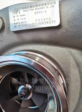 3790706/HP95-3/TY1372江雁涡轮增压器