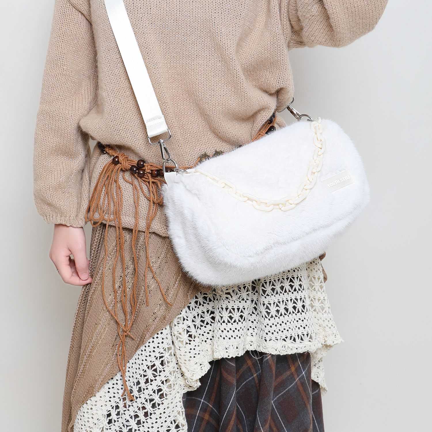 遇后秋冬氛围感毛绒包包