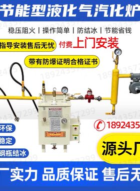 中邦防爆气化炉LPG/丙烷20-500