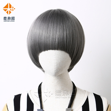 意朴园服装店模特假发女橱窗道具假发模特架子模特头模特假发短发