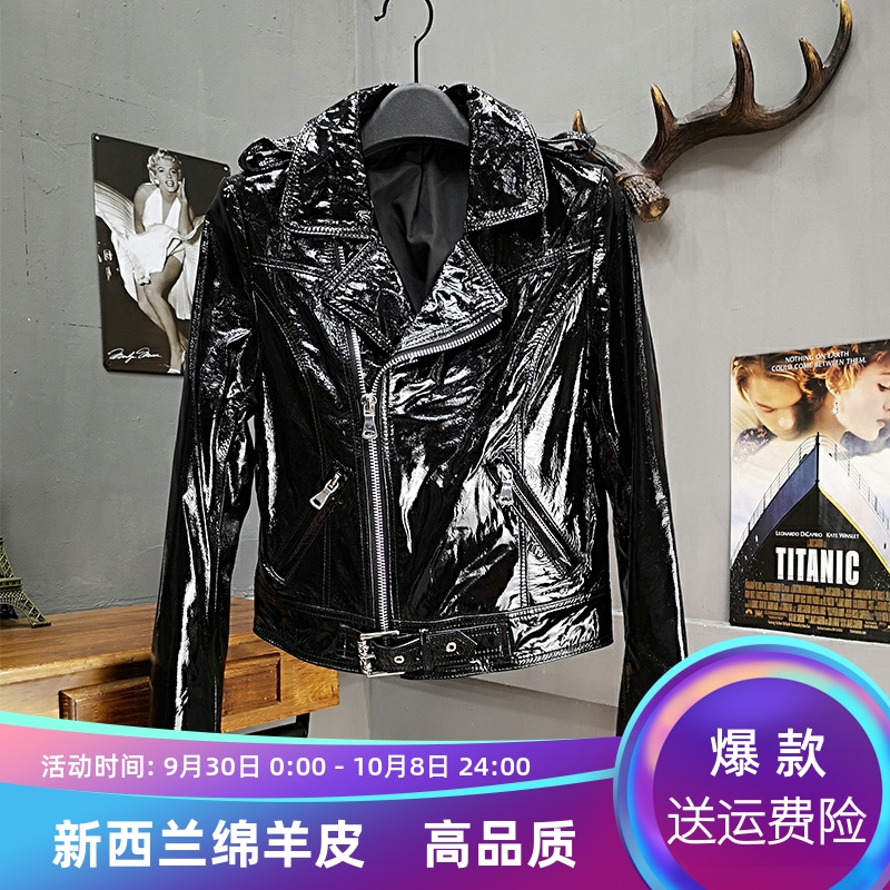 小皮衣秋季新款短款机车修身