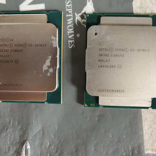 议价拆机U E5_2678V3，支持D3/D4内存，通道齐全！（维修）