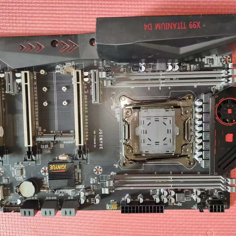 议价精粤X99主板，X99 TITANIUM D4，拆机主板，功（维修）图片