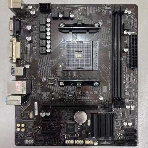议价技嘉A320M-DS2 AM4主板！带档板！共1片！ 实物拍（维修）