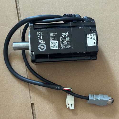 议价安川电机AC伺服电机，SGMMS-04ADC6S，功能完好，（维修）
