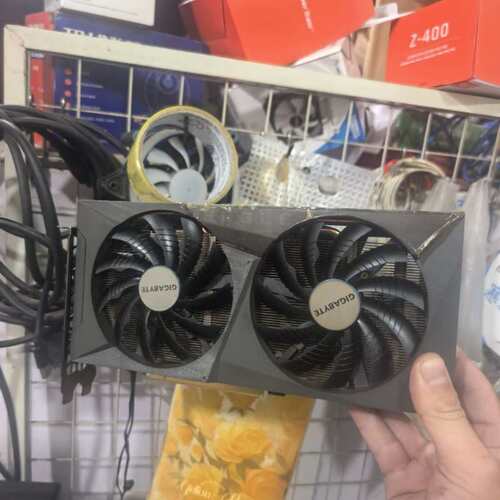 议价嘉RTX3060猎鹰显卡12G显存双风扇散热接口齐全功能正（维修）
