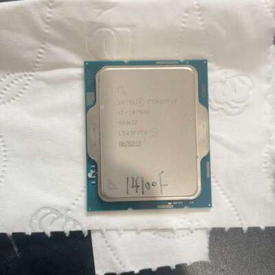 议价成色还可以 Intel i7-14700F处理器，拆机件，L（维修）