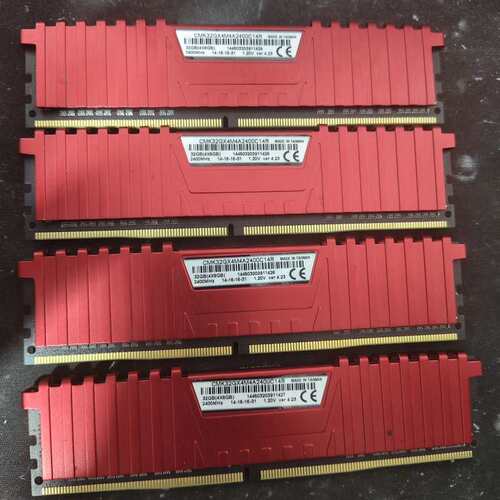 议价海盗船DDR4 8G 2400MHz内存，有4条，正常使用，（维修）