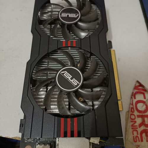 议价拆机华硕显卡GTX750TI_2G_D5自用的成色如图，功能（维修）