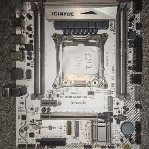 议价精粤X99M GAMING D4主板，上4代内存，C612芯（维修）
