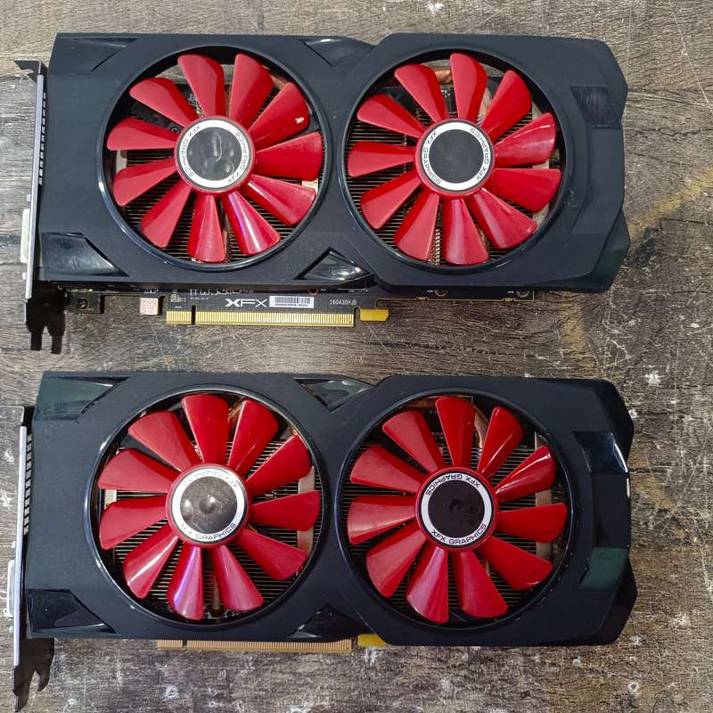 议价讯景RX580 4G显卡 数量6片 成色新（维修）图片