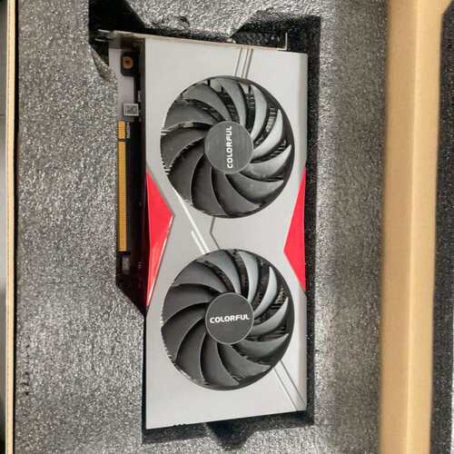 议价几乎全新 七彩虹 GeForce RTX4060 DUO 8（维修）