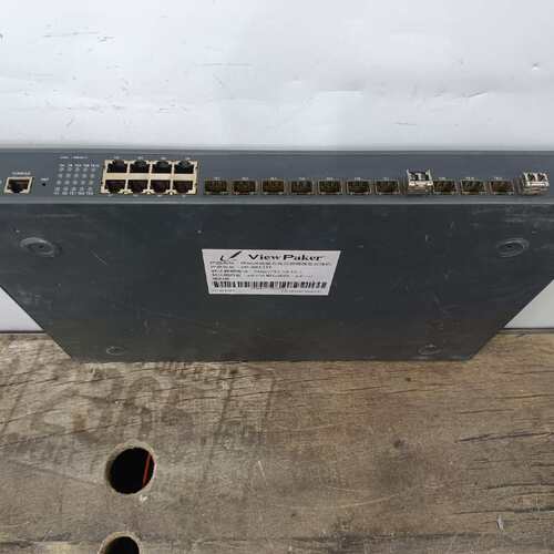 议价优威派克VP-8812TF全万兆三层交换机，12个10G光口（维修）