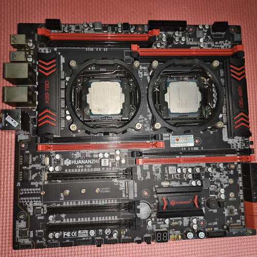 议价华南X99-T8D双路主板，E5-2678V3，上3代内存，（维修）