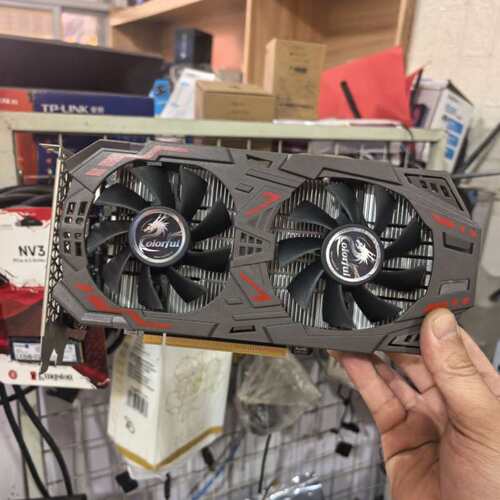 议价七彩虹GTX1060 3G显卡 双风扇散热 灰红配色 跑分1（维修）