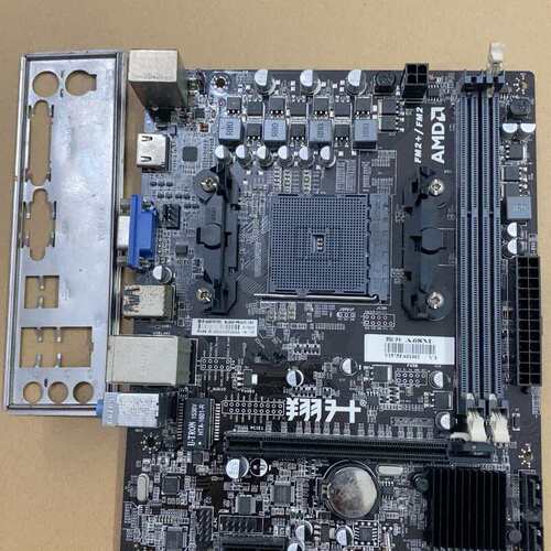 议价翔升A68M(V3)台式机主板FM2+黑插槽DDR3代，支持（维修）