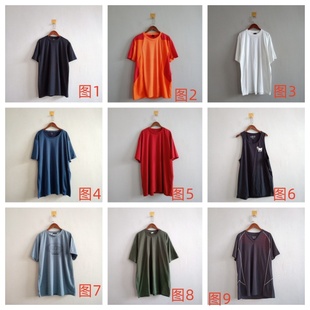 新款 体恤 男装 圆领宽松短袖 男生T恤F15 欧美休闲多色多款 外贸夏季