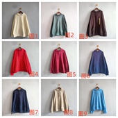 外贸新款 男生百搭卫衣A11 拉绒连帽宽松卫衣 春秋男装 欧美休闲多款