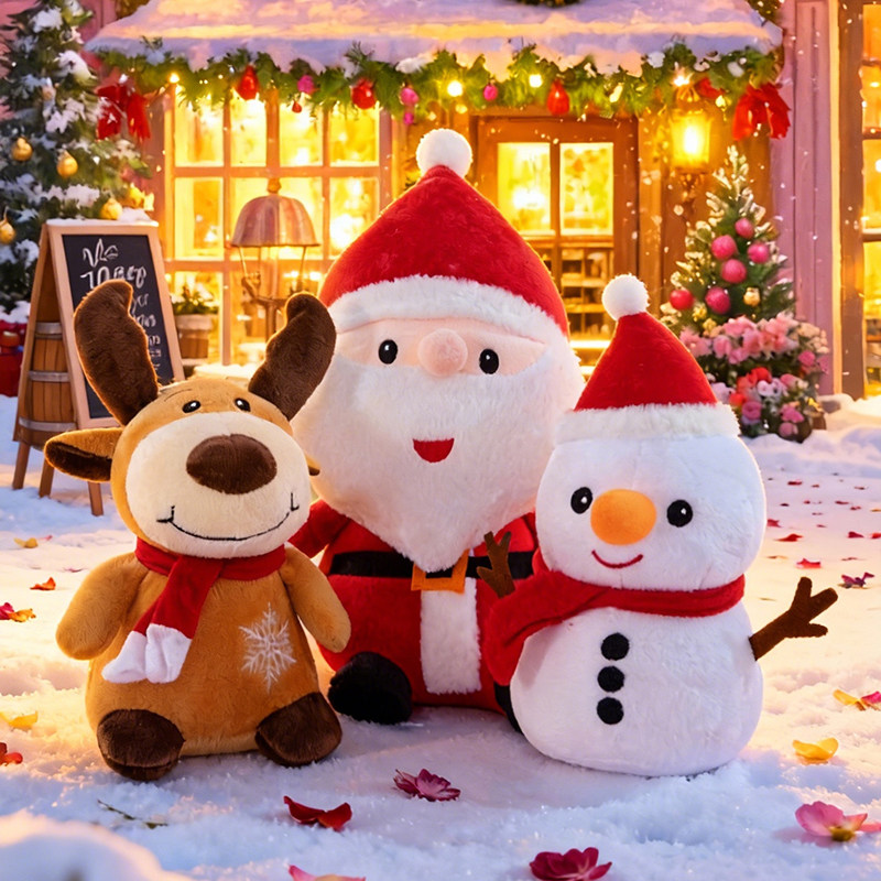 圣诞老人雪人卡通毛绒玩具鹿公仔活动玩偶布娃娃圣诞节年会礼物,玩具/童车/益智/积木/模型,毛绒/玩偶/公仔/布艺类玩具,淘宝优惠券,粉丝福利购,淘宝优惠卷