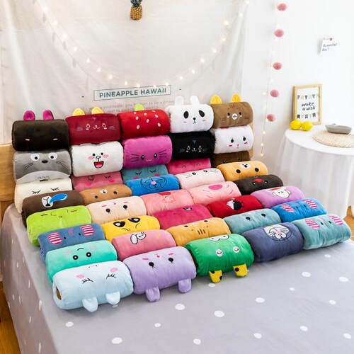 可爱卡通抱枕靠垫沙发床头大号