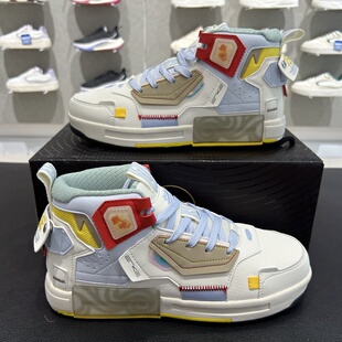 2025新款 板鞋 时尚 奇弹银魂联名款 12122201564 休闲鞋 鸿星尔克女鞋