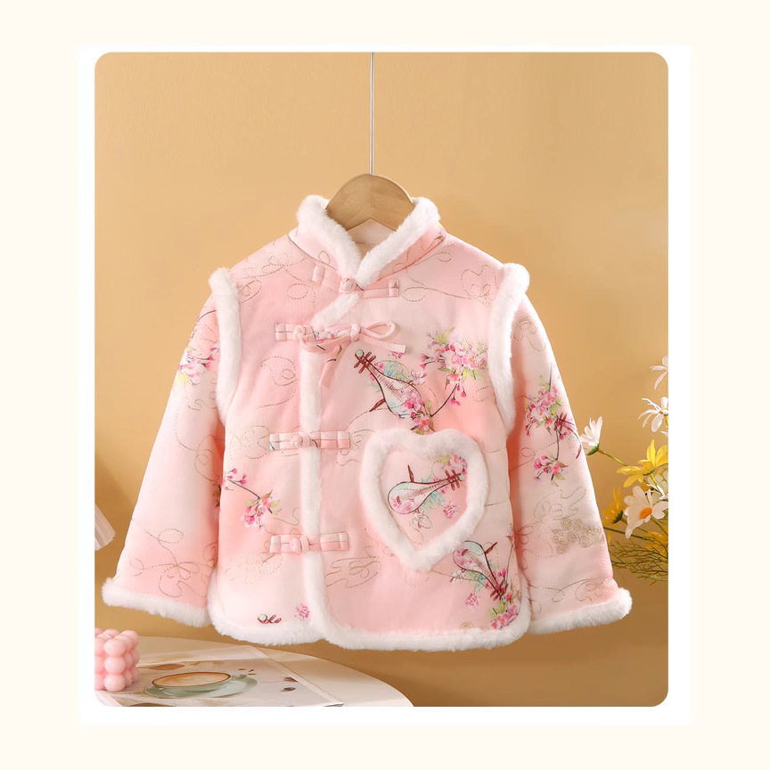 1-8岁麂皮绒儿童洋气秋冬加厚加绒棉袄拜年服宝宝民族风唐装,童装/婴儿装/亲子装,棉袄/棉服,淘宝优惠券,粉丝福利购,淘宝优惠卷