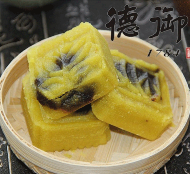 德御斋湖州特产绿豆糕传统老式手工夹心豆沙馅零食下午茶小吃糕点