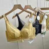 蕾丝透气兔耳朵水晶杯薄杯款 雪之川 文胸单上衣早秋女11417