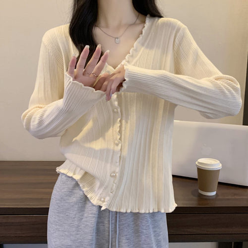 辣妈款外出哺乳衣显瘦针织衫