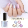 SINH HOẠT PRETTY Pearlescent Shell Nail Ba Lan Ngọc trai Trắng Không tồn tại Bản giao hưởng phân cực không thấm nước - Sơn móng tay / Móng tay và móng chân sơn móng chân đẹp