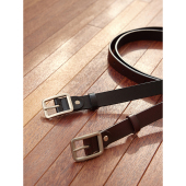 饰皮带黑色通勤 复古百搭牛皮细腰带真皮装 popchrio 百搭好物法式