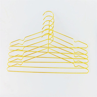 北欧风格 黑色金属衣架ins极简约玫瑰金晾衣架金色防滑挂衣服衣架