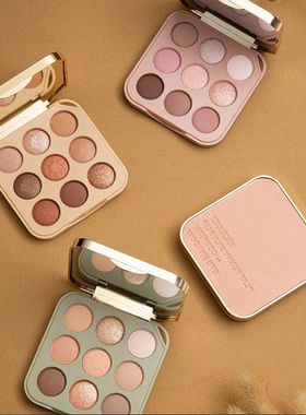 正品眼影显色玩趣玛可安迪丝滑混搭日常印证氛围感低饱和九色盘欲