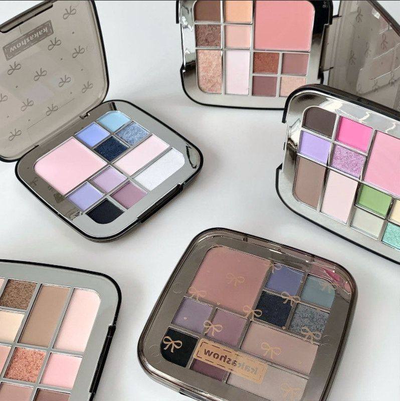 正品how珠光怦然色哑光11一体粉盘综合腮红眼影彩盒倾心kakas修容,彩妆/香水/美妆工具,眼影,淘宝优惠券,粉丝福利购,淘宝优惠卷