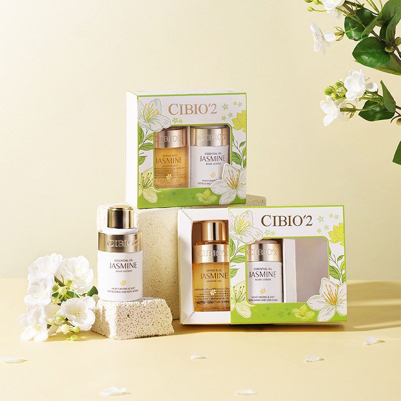 CIBIO2希蓓欧伴手礼沐浴露身体乳小样旅行便携装洗护两件套装小瓶
