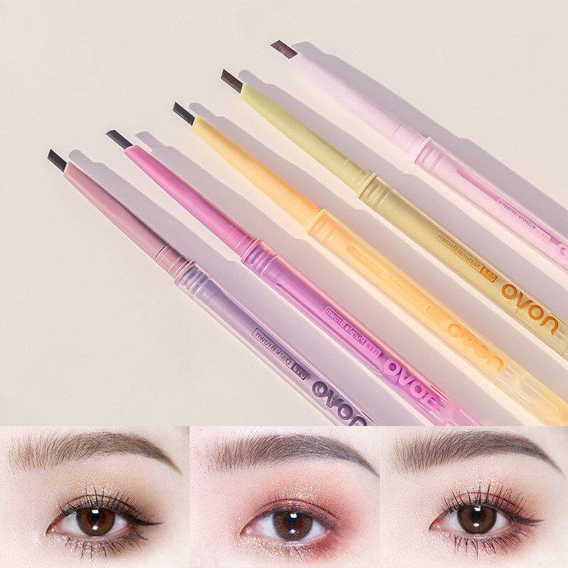 正品素描NOVO5565防水眉笔眉笔眉笔液体双头头防汗细致精细