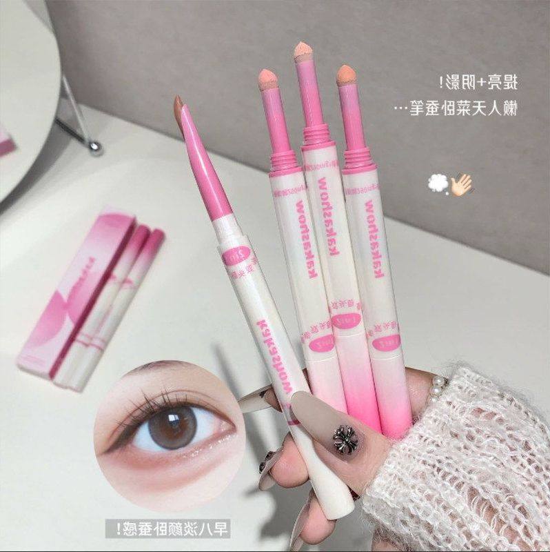 正品亮色how伪素颜嘭as嘭笔妈生kak双头二合一卧蚕高光眼线自然阴,彩妆/香水/美妆工具,眼线,淘宝优惠券,粉丝福利购,淘宝优惠卷