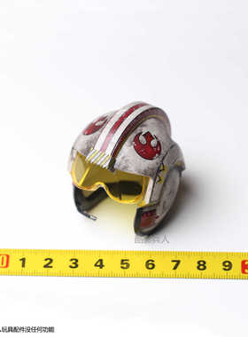 HotToys HT 1/6 MMS585 星球大战 40周年纪念版 天行者卢克 头盔