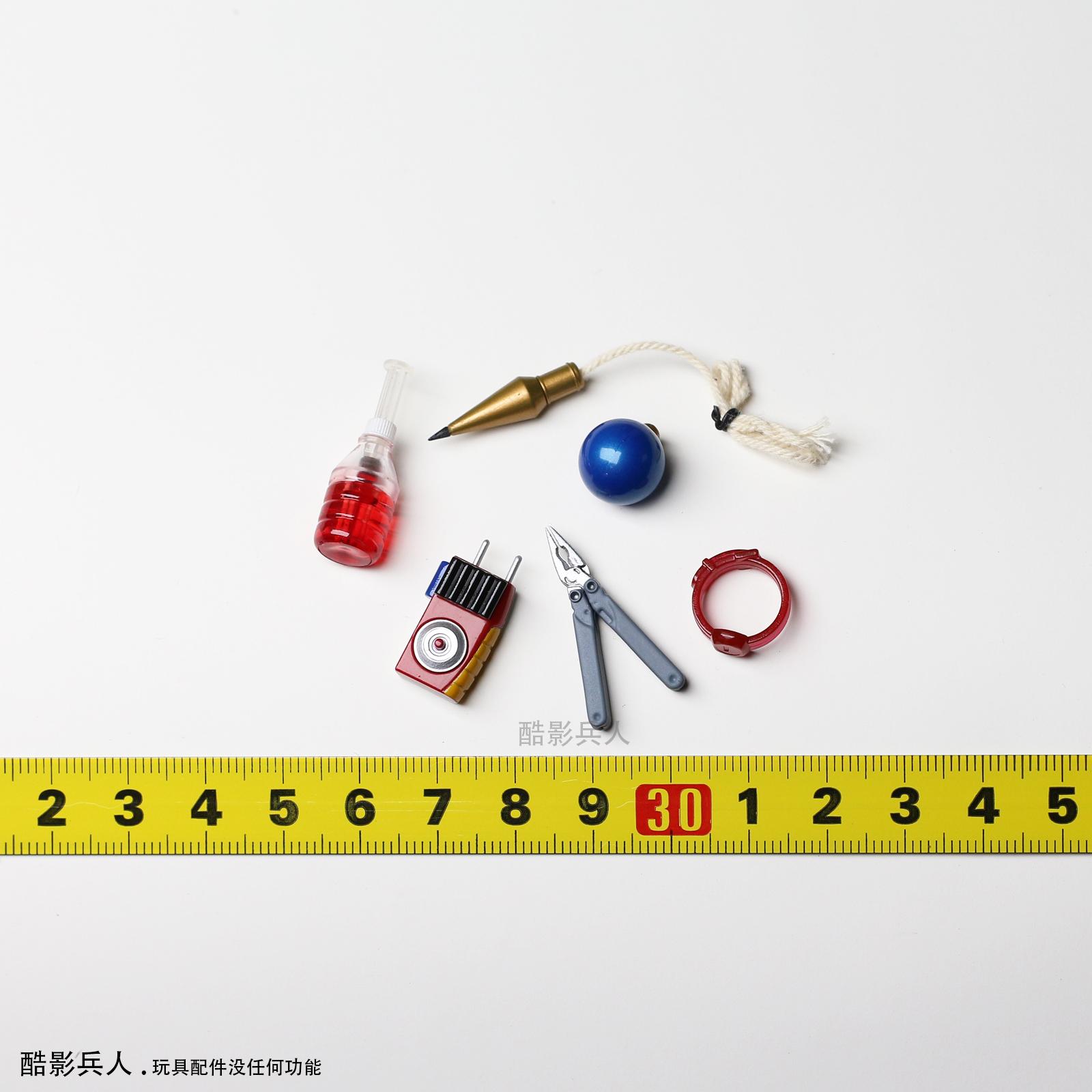 HT HOTTOYS MMS209 钢铁侠 1/6 潜行修理工 托尼 工具 配件 模型
