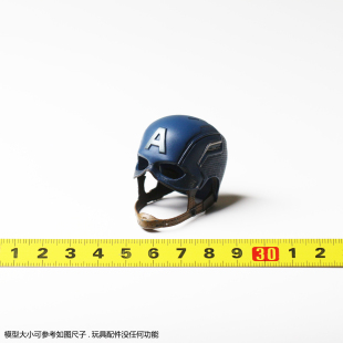 HT HOTTOYS 复仇者联盟 美国队长 美队 头盔 配件 兵人偶 模型