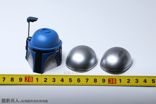 HotToys HT MMS589 星球大战2 克隆人的进攻 詹戈费特 头盔 头雕