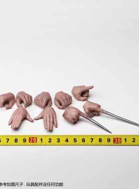 HT Hottoys MMS774 终结者2 审判日 T1000 2.0 手型 1/6 配件