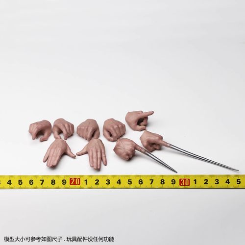 HT Hottoys MMS774 终结者2 审判日 T1000 2.0 手型 1/6 配件