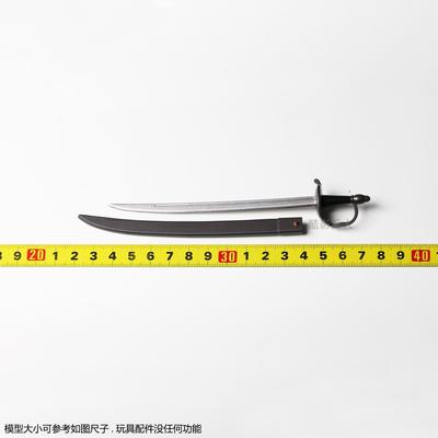 HT HOTTOYS 1/6 DX37 DX38 加勒比海盗5 死无对证杰克船长 刀配件