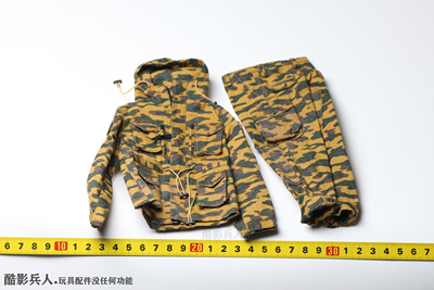 DAMTOYS 1/6 DAM 78083 俄罗斯山地机动步兵 作战服 配件