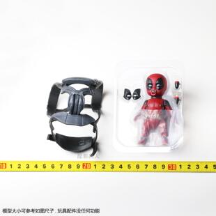 HT Hottoys 1/6 死侍与金刚狼 漫威Deadpool贱贱3.0MMS746 宝宝BB