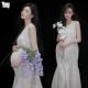 小清新孕妇照衣服在家拍 复古纯欲风孕妈咪时尚 影楼新款 孕妇照服装